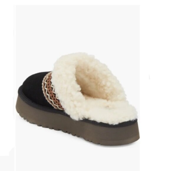 UGG Disquette Atherson Suede Slippers Black 7 - Picture 4 of 13